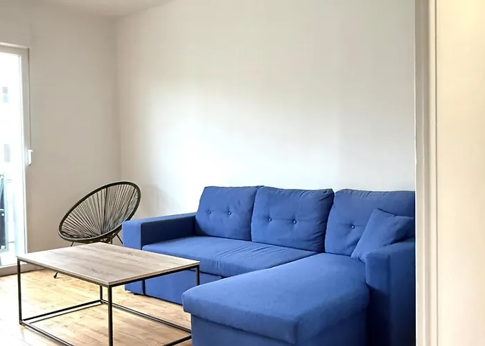 Le Baudricourt For 2 People With Garage Appartement