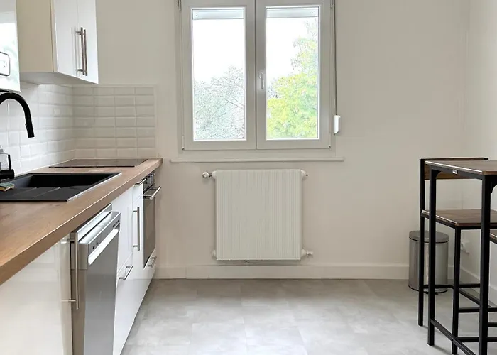 Le Baudricourt For 2 People With Garage Villers-lès-Nancy