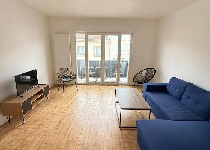 Le Baudricourt For 2 People With Garage Appartement *